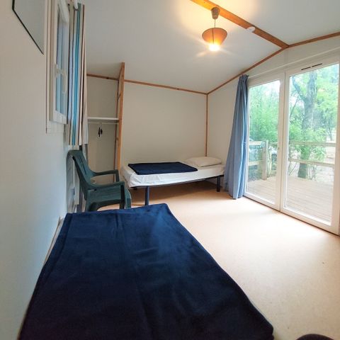 CHALET 2 personnes - CHALET PRET A CAMPER avec kitchenette / sans salle de bain