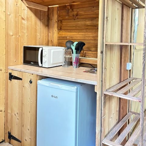 TENTE TOILE ET BOIS 4 personnes - Caba’tente