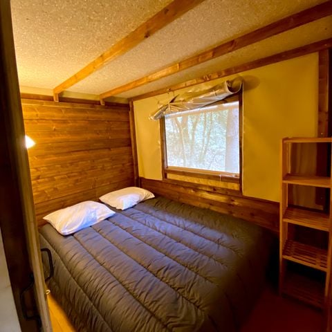 TENTE TOILE ET BOIS 6 personnes - Paillote sur pilotis