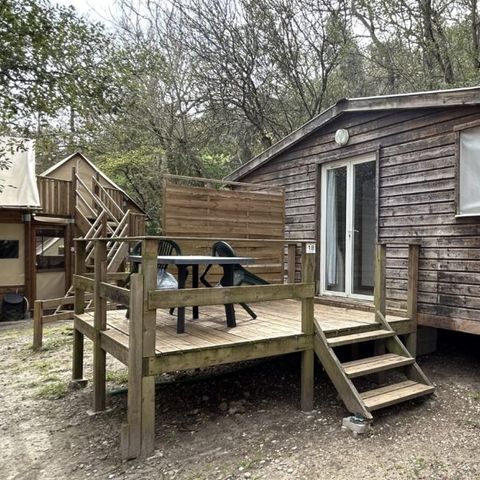 Chalet 3 personen - Groot chalet met twee slaapkamers