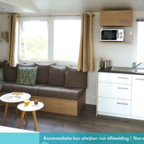 MOBILHOME 6 personas - Mobil home Elégance 3 habitaciones (6 pers) terraza