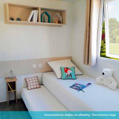 MOBILHOME 4 personnes - Excellence 2 chambres (4 pers) terrasse