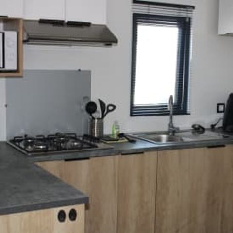 Chalet 6 persone - Grande - 3 camere - Da letto con terrazza - 6 posti - Letto