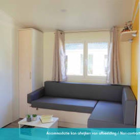 Mobilheim 4 Personen - Mobilheim Elégance 2 schlafzimmer terrasse