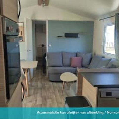 MOBILHOME 6 personnes - Mobil home Excellence 3 chambres (6 pers) terrasse