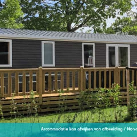 Stacaravan 4 personen - Stacaravan Excellence 2 slaapkamers (4 pers) terras