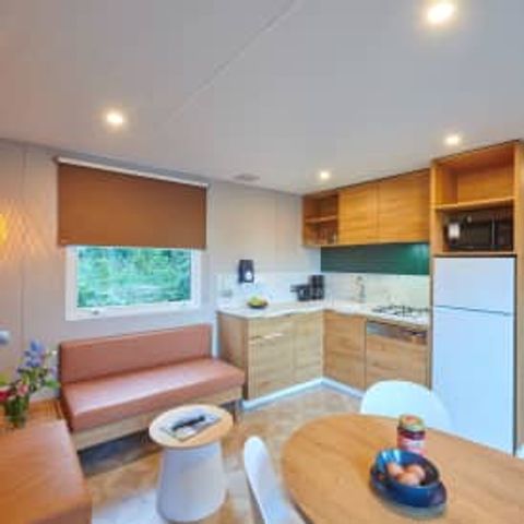 Stacaravan 6 personen - Elegance 3 slaapkamers met terras