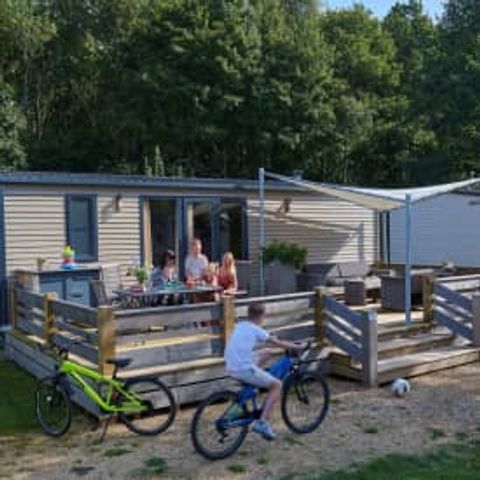 MOBILHOME 6 personnes - Elegance 3 chambres (6pers) avec terrasse
