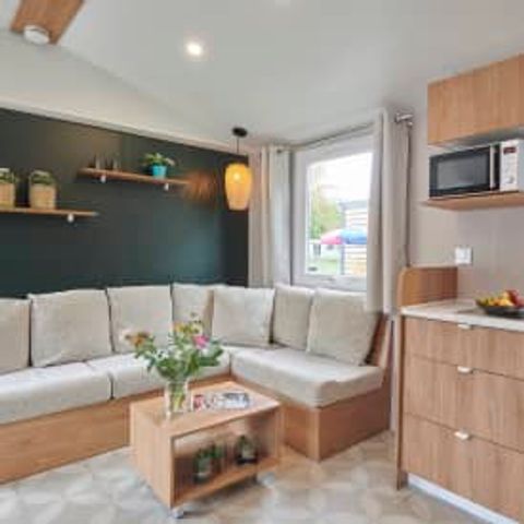 Stacaravan 4 personen - Elegance 2 slaapkamers met terras