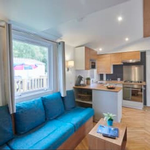 MOBILHOME 4 personnes - Excellence 2 chambres avec terrasse