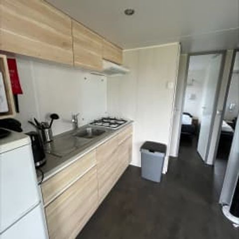 MOBILHOME 4 personnes - Mobil home Esprit 2 chambres (4 pers) terrasse