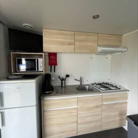 MOBILHOME 4 personnes - Mobil home Esprit 2 chambres (4 pers) terrasse