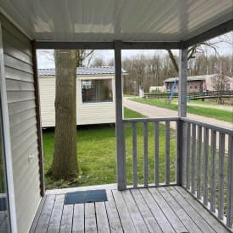 MOBILHOME 4 personnes - Mobil home Esprit 2 chambres (4 pers) terrasse