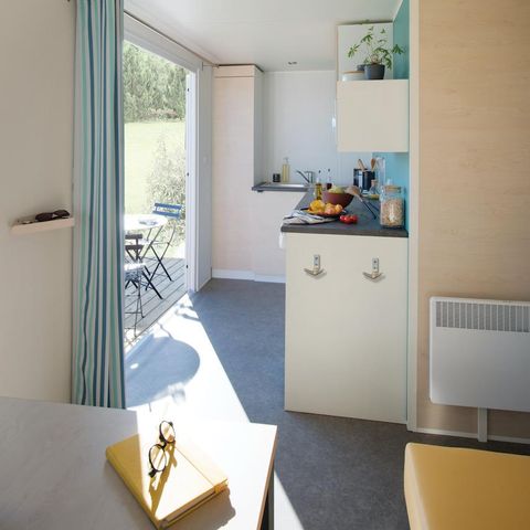 Stacaravan 2 personen - Stacaravan Confort Mervent - 1 slaapkamer
