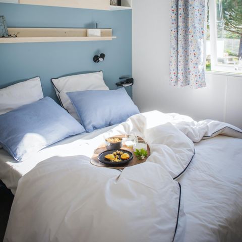 Stacaravan 2 personen - Stacaravan Confort Mervent - 1 slaapkamer