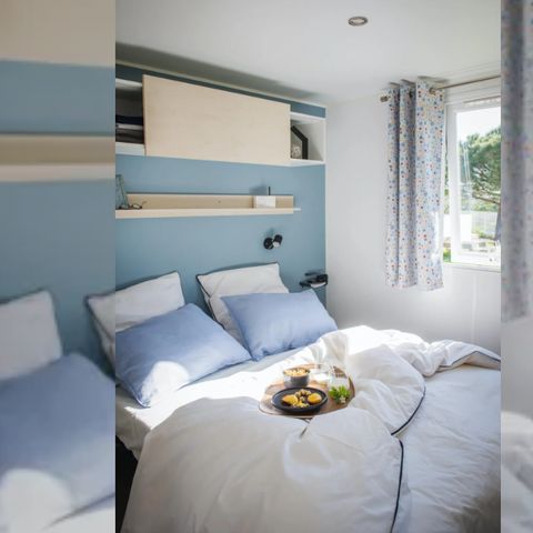 Stacaravan 2 personen - Stacaravan Confort Mervent - 1 slaapkamer