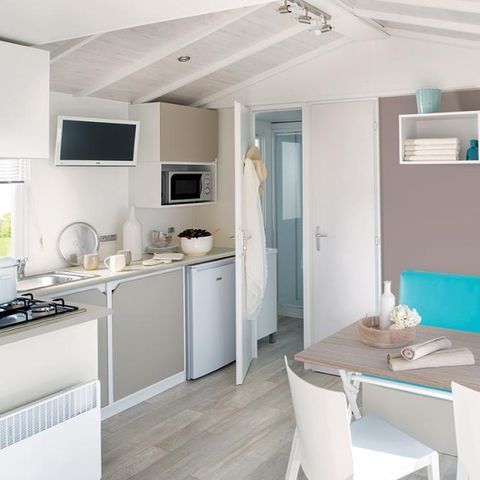 Stacaravan 4 personen - Stacaravan Confort L'Autize - 2 slaapkamers