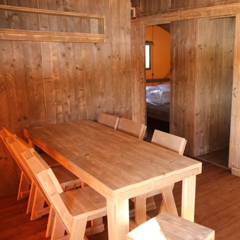 TENDA IN TELA E LEGNO 5 persone - Lodge Privilège Nature - 2 camere da letto