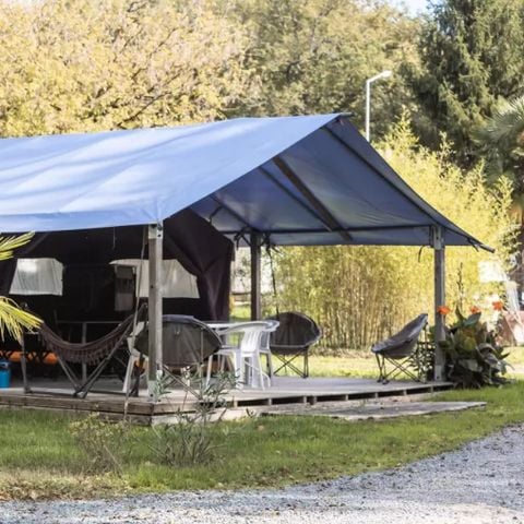 Tent 5 personen - Safari 3 kamers 5 personen zonder sanitair
