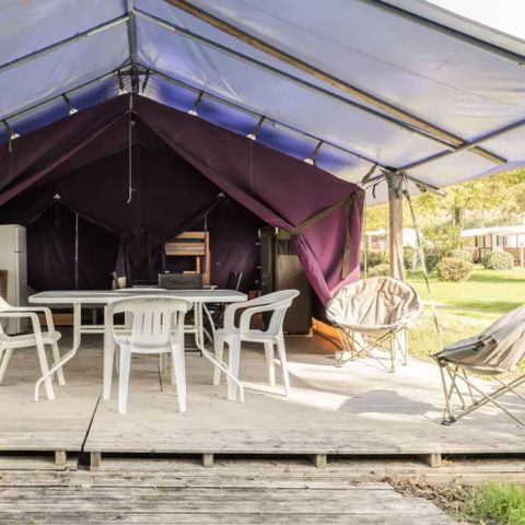 Tent 5 persons - Safari 3 Rooms 5 People Without Sanitary