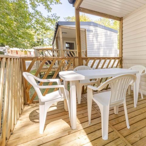 BUNGALOW 4 personnes - Mobil-home Cosy TV - 2 chambres - 4 personnes