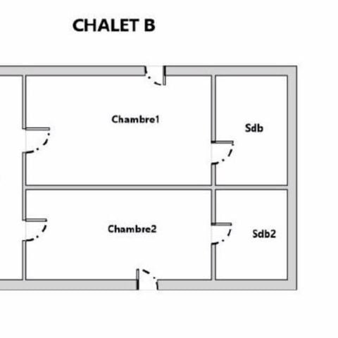 CHALET 4 personnes - Chalet Ker Kool 2 chambres 2 SDB