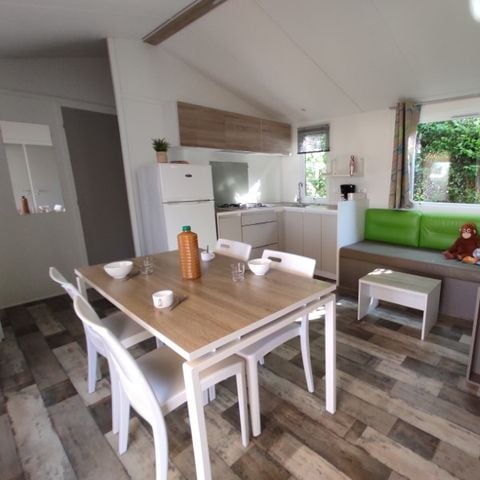 Chalet 6 personnes - Mobile Grand Confort - 3 chambres - Environ 33m²