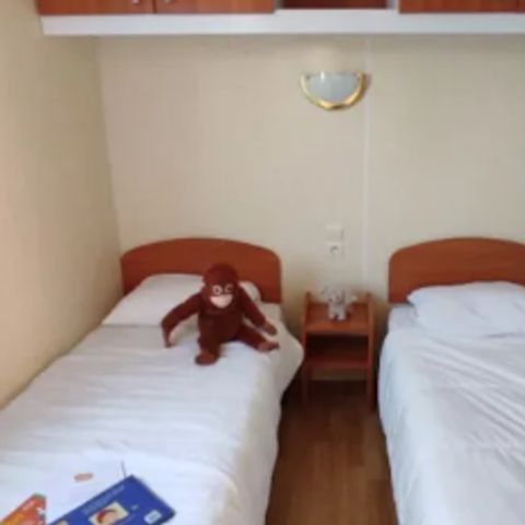 Mobile home 4 persons - 2-bedroom Chalet Mobile Confort approx. 28m² living area