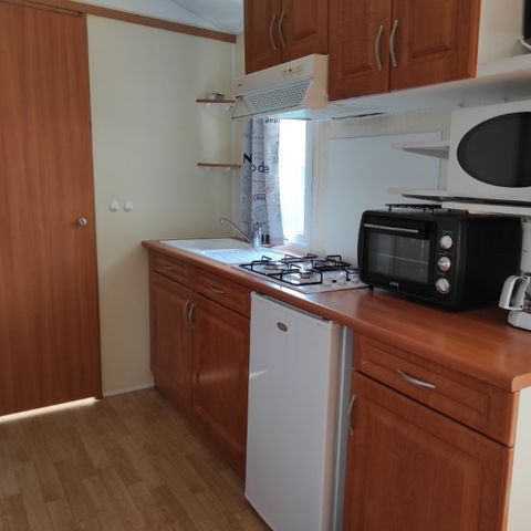 Mobile home 4 persons - 2-bedroom Chalet Mobile Confort approx. 28m² living area