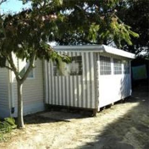 Stacaravan 6 personen - Chalet 3 slaapkamers Mobile Confort ca. 31 m² (31m²)