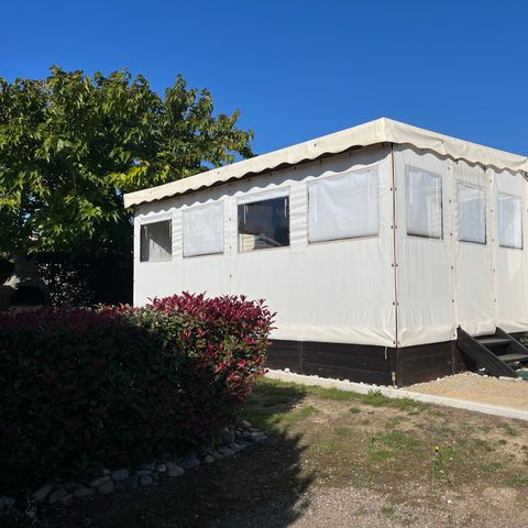Stacaravan 6 personen - Chalet 3 slaapkamers Mobile Confort ca. 31 m² (31m²)