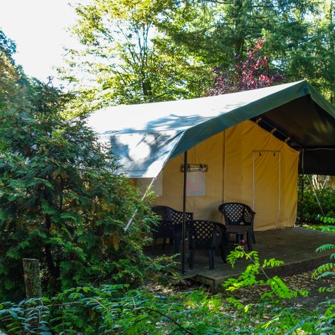 TENDA IN TELA E LEGNO 6 persone - Parco vacanze Herperduin - Tenda safari 6 persone