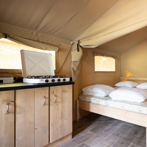 Tente en toile et en bois 4 personnes - Comet