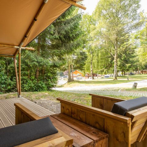 Tente en toile et en bois 4 personnes - Comet