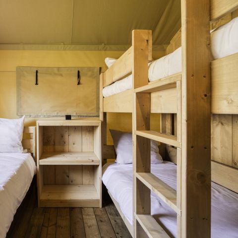 Tente en toile et en bois 7 personnes - Sunshine 49