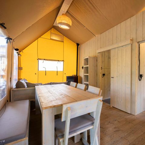 Tente en toile et en bois 8 personnes - Ranger Lodge