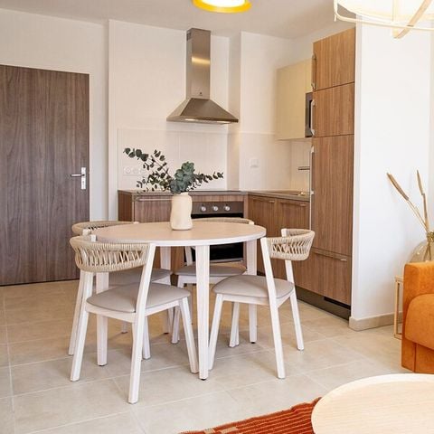 Piso 4 personas - 1 habitación - Balcón