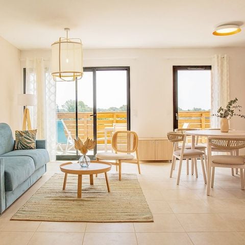APARTEMENTO 6 personas - 2 dormitorios - Balcón