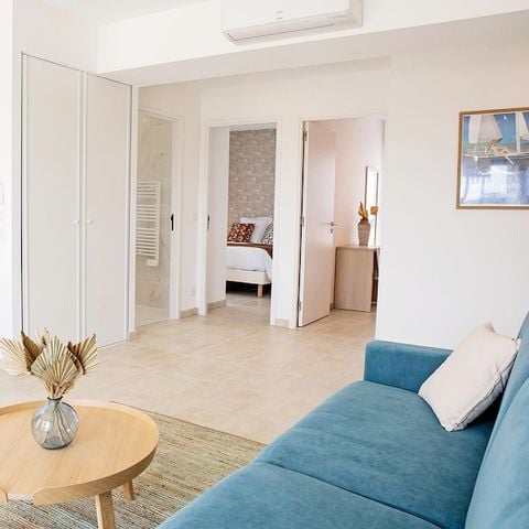 Appartement 6 personen - 2 slaapkamers - Balkon