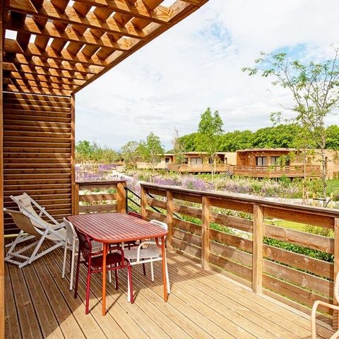 VILLA 4 personas - 1 habitación - Amplia terraza - Jardín