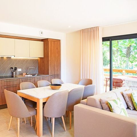 VILLA 8 personas - 3 dormitorios - Amplia terraza - Jardín privado