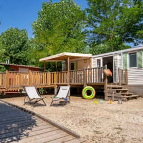 BUNGALOW 5 personnes - Cottage PMR 4/5p 2ch Clim ***