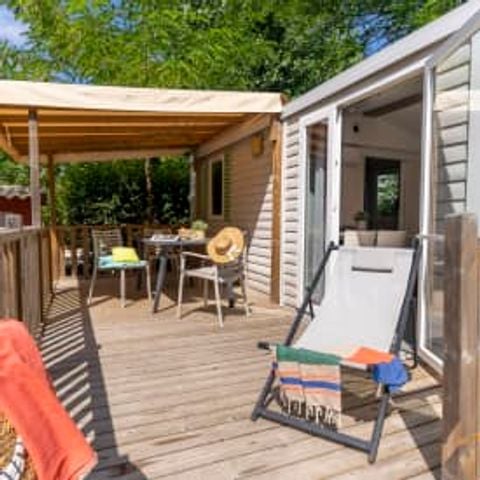BUNGALOW 5 personnes - Cottage PMR 4/5p 2ch Clim ***