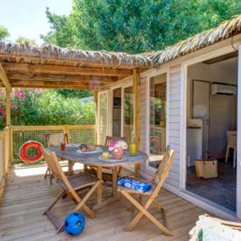 MOBILHOME 6 personas - Cottage TROPICAL 6p 3 bd Clim ****