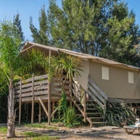 Lodge 4 personen - Lodge Pilotis 4p 2bed ** (in het Frans)