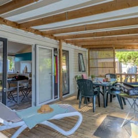 Stacaravan 6 personen - Huisje 6p 3ch 2SdB ****