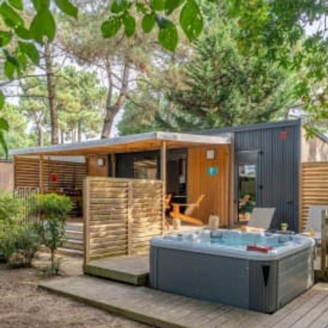 MOBILHOME 6 personas - Cottage 6p 3ch 2SdB PREMIUM SPA