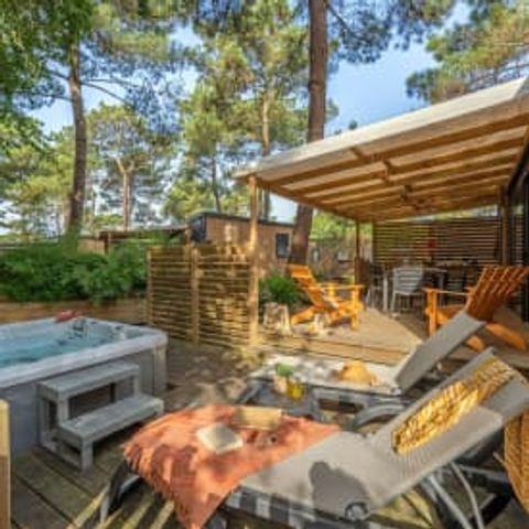 BUNGALOW 4 personnes - Cottage 4p 2ch 2SdB PREMIUM SPA