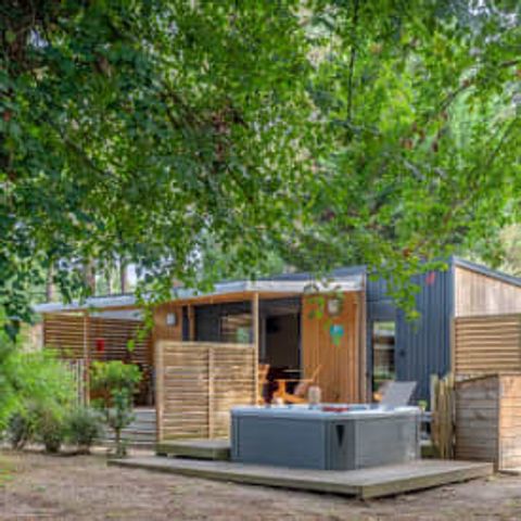 Stacaravan 4 personen - Cottage 4p 2 slaapkamers en 2 badkamers PREMIUM SPA