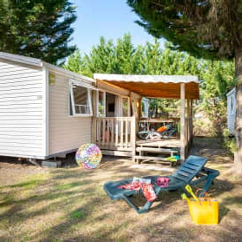 Stacaravan 6 personen - Huisje 6p 3ch 2SdB ****